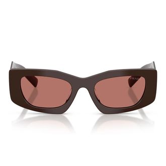 Prada Sunglasses Prd03 Sd 27 I80 W Cigar/Bordeaux Women