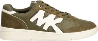 Michael Kors Rebel Sneakers - Heren - Sneakers - Groen - 44 1/2 EU - Leer - Schoenen