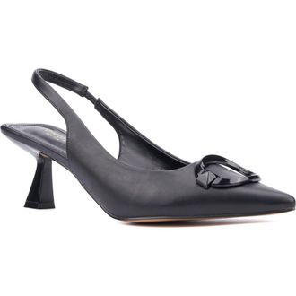 Torgeis Kaycee Slingback Pump in Black at Nordstrom Rack, Size 6.5