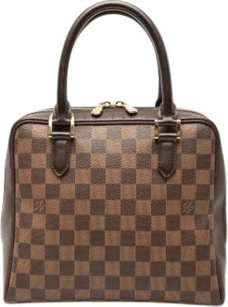 Louis Vuitton Pre-owned Handbags, female, Brown, Size: ONE SIZE Pre-owned Fabric Handbag
