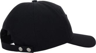 Dolce & Gabbana Mens Baseball Cap Black Viscose Hat