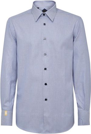Billionaire Boys Club Shirt Slim Fit Original - Heren - Casual Overhemden - Blauw - XS - Katoen - Overhemden