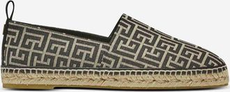 Balmain Monogram Jacquard Espadrilles
