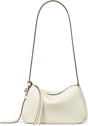 Tory Burch Small Romy Leather Shoulder Bag in Light Cream at Nordstrom