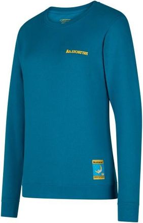La Sportiva Climbing On The Moon Sweatshirt Pullover f&uuml;r Damen | blau