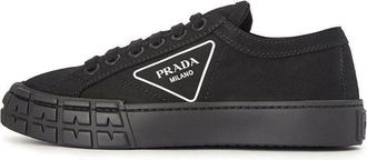 Prada (WMNS) PRADA Cassetta Wheel Sneakers Black 1E939L_GUD_F0002_F_035