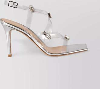 Gianvito Rossi crystal fever heeled sandals