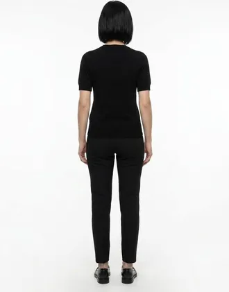 Dolce & Gabbana Womens Black Cashmere Sweater Clothing