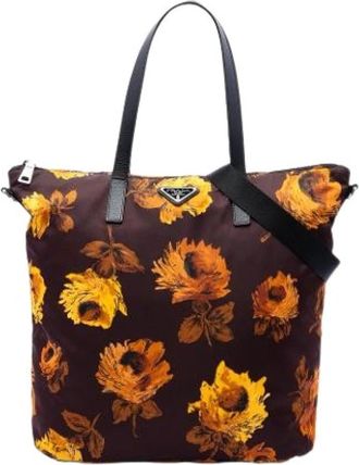 Prada Pre-owned Satchel - Dames - Vintage Shopper - Bruin - ONE Size - Leer - Vintage