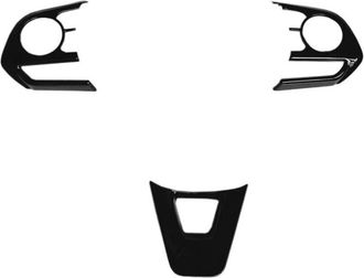 OEM Embellecedor De Cubierta Para Botones Del Volante De Coche 2020-2022, Decoraci&oacute;n Del Volante, Negro Brillante