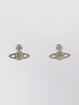 Vivienne Westwood crystal-embellished stud earrings