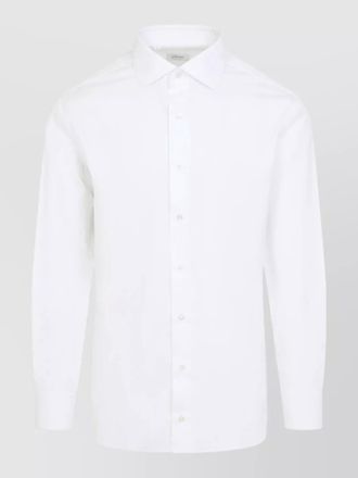 Brioni cotton long-sleeve shirt