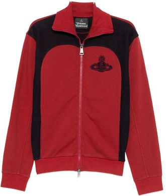 Vivienne Westwood Alien Orb-embroidered Panelled Sweatshirt