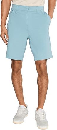 Travis Mathew Tech Knit Shorts Mens Workout Ash Blue : 32 9, Polyester