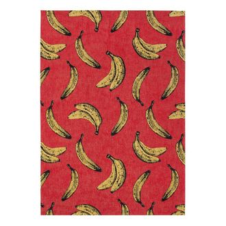 Louis De Poortere Banana - alfombra rojo 170x240