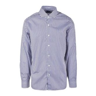 Barba Hombre, Camisas, Azul, Talla: XL
