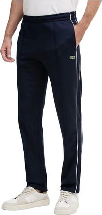 Lacoste Paris Piqu&eacute; Trainingsbroeken - Heren - Sweatpants - Blauw - XL - Broeken