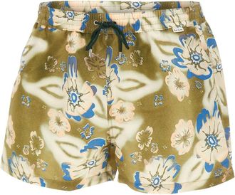 Paul Smith Riso Floral Zwemshort - Heren - Strandmode - Groen - XL - Polyester - Badmode