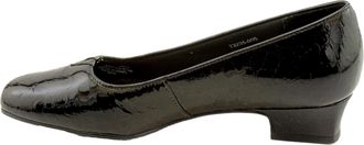 Trotters Doris Black Patent T3235-005 Womens