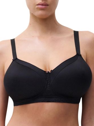 Chantelle Womens Speciality Absolute Comfort Pocketed Bra - Black Polyamide - Size 32C