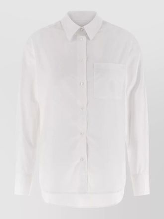 Loulou Studio cotton poplin oversized shirt