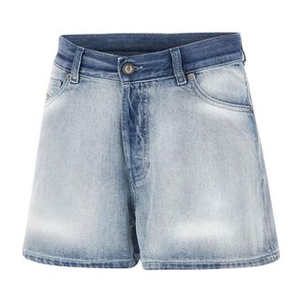 Diesel De-Helios Shorts - female - Diesel - Denim Shorts - Blue - W28 - Shorts