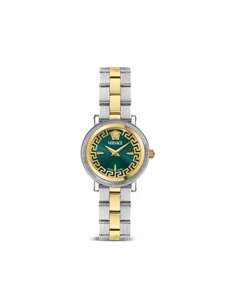 Versace Orologio Greca Flo.Petite 28mm - Verde