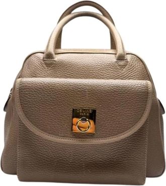 Celine Pre-owned Handbags, female, Brown, Size: ONE SIZE Pre-owned Vintage Handbag