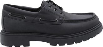 Geox Alligator Veterschoen - Heren - Bootschoenen - Zwart - 44 EU - Schoenen