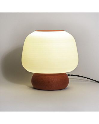 Jonathan Y Designs Jonathan Y Mushroom 10In 3D-Printed Dimmable Led Table Lamp