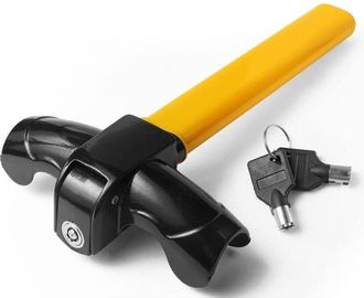OEM Bloqueo Universal Para Volante - Incluye 2 Llaves - Amarillo