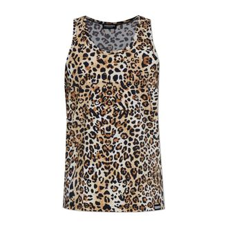 Dsquared2 Sleeveless Tops, male, Brown, Size: XL Wild2 Tank Top