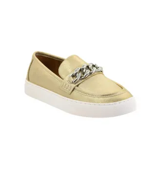 Corkys Footwear Womens Chain Reaction Shoe In Gold