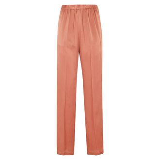 Semicouture Straight Trousers, female, Brown, Size: XS Lucia Pants