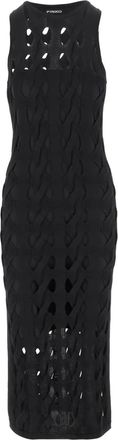 Pinko Uitgesneden jurk - Zwart