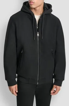 DKNY DX5 Hooded Jacket in Black at Nordstrom Rack, Size Xx-Large