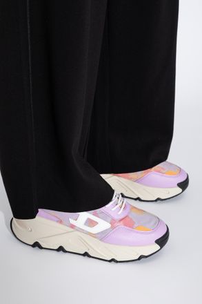 Diesel Sports Shoes On The S-SAVANNAH TULU Platform, Womens, Purple