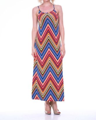 White Mark Adalina Maxi Dress In Red