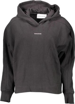 Calvin Klein Hooded Sweatshirt - Dames - Hoodies - Zwart - XL - Katoen - Hoodies & sweatvesten