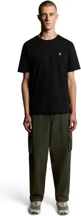 Lyle & Scott Crew Neck Short Sleeve T-Shirt in Jet Black at Nordstrom, Size Xx-Large
