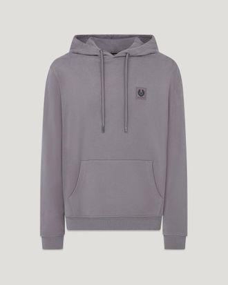 Belstaff Hoodie Mens Cotton Fleece Tornado Grey Size 3XL