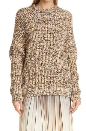 Proenza Schouler Mixed Yarn Knit Sweater in Peach Multi at Nordstrom, Size Large