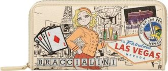 Braccialini Cartoline Portemonnee - Dames - Accessoires - Veelkleurig - Maat: ONE Size Poliester