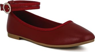 London Rag Danseur Flat in Burgundy at Nordstrom Rack, Size 10