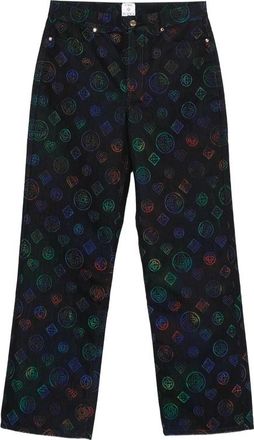 Casablanca Logo-pattern Jeans