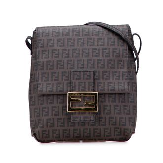 Fendi Baguette Ff Logo Schoudertas