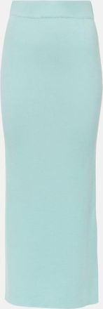 Lisa Yang Ronja high-rise cashmere midi skirt