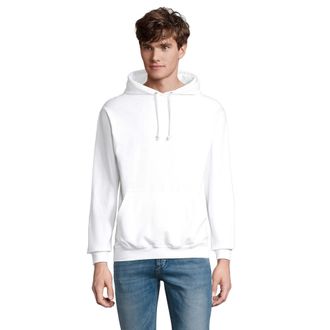 SOLS Unisex Condor Hoodie voor volwassenen (Wit)