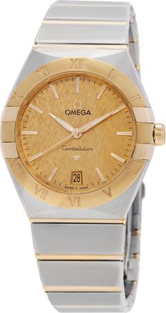 Omega Constellation Quartz Champagne Dial Ladies Watch 13120366008001