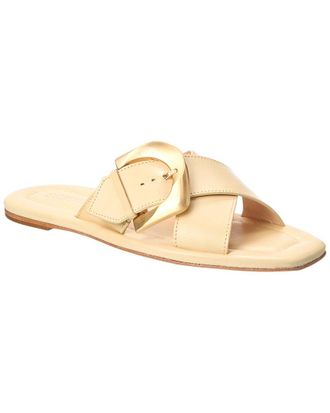 Schutz Schutz Lois Leather Flat